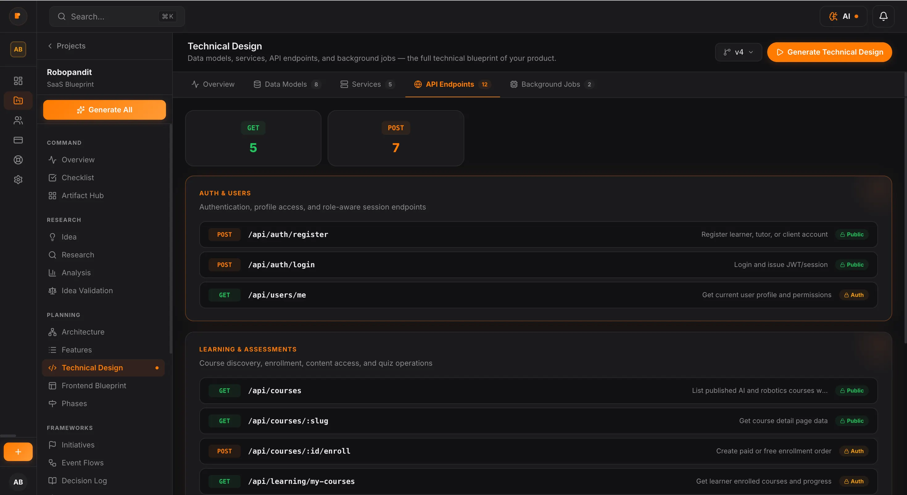 API Endpoints